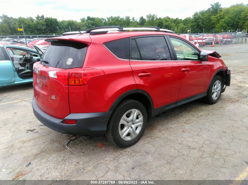 2013 TOYOTA RAV4 LE - JTMBFREV6D5012212