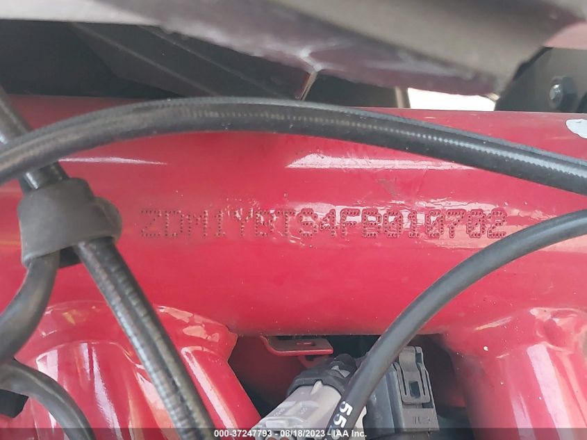 2015 DUCATI HYPERMOTARD HYPERSTRADA - ZDM1YBTS4FB010702