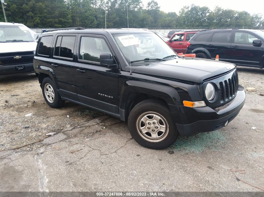 2014 JEEP PATRIOT SPORT - 1C4NJPBAXED553496