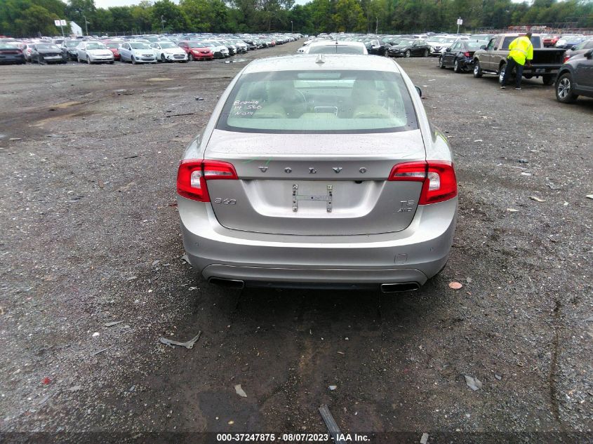 2014 VOLVO S60 T5 - YV1612FH9E2286503
