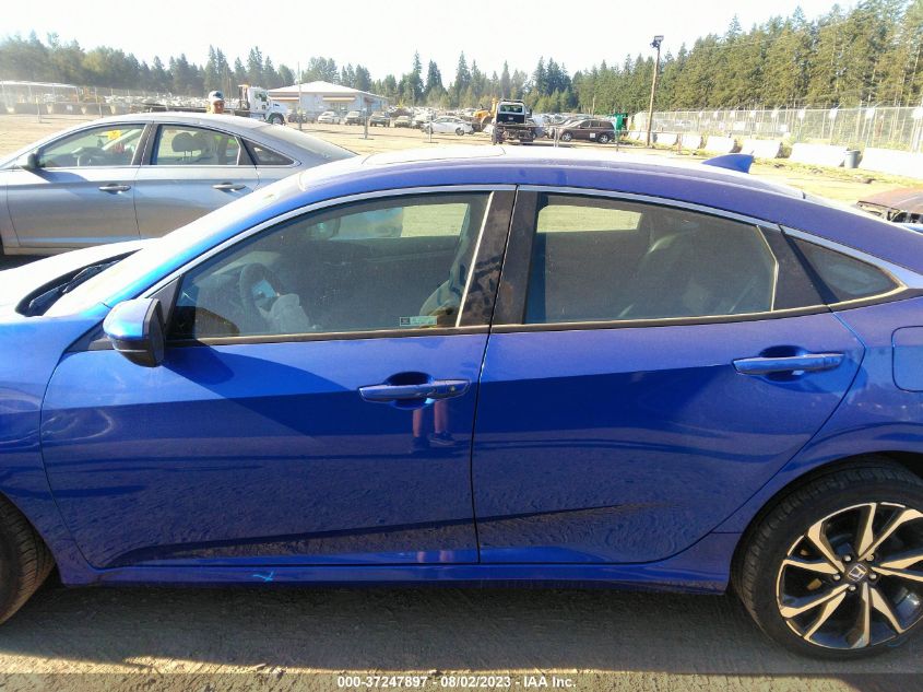 2018 HONDA CIVIC SI SEDAN 2HGFC1E56JH707825