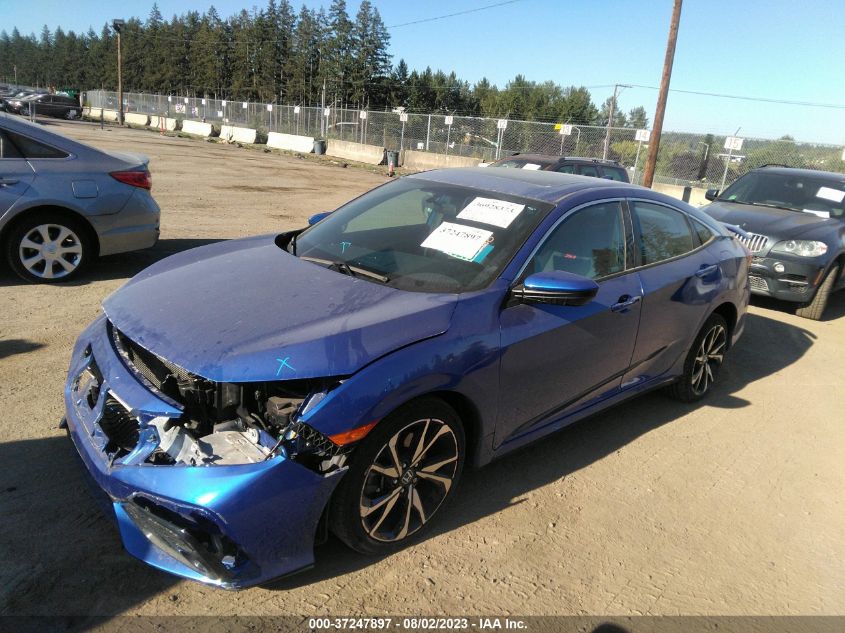 2018 HONDA CIVIC SI SEDAN 2HGFC1E56JH707825