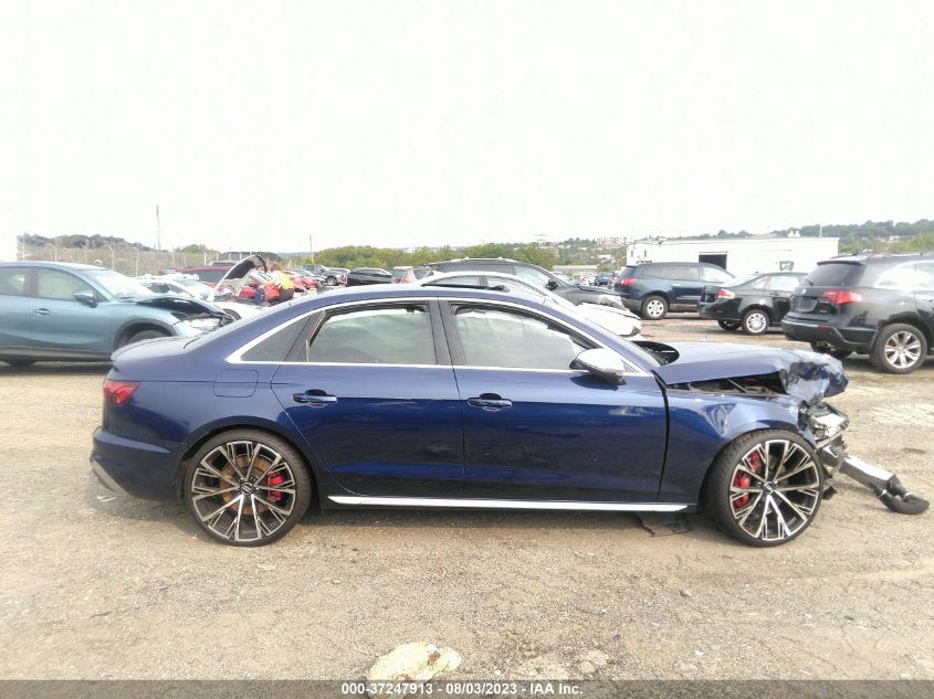 2021 AUDI S4 PREMIUM PLUS - WAUB4AF49MA024095