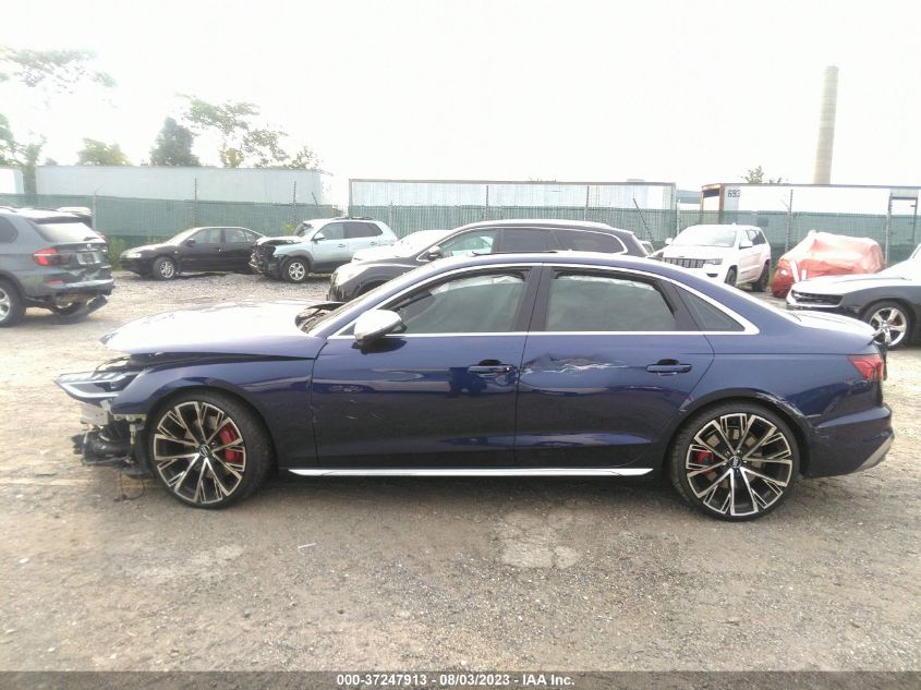 2021 AUDI S4 PREMIUM PLUS - WAUB4AF49MA024095