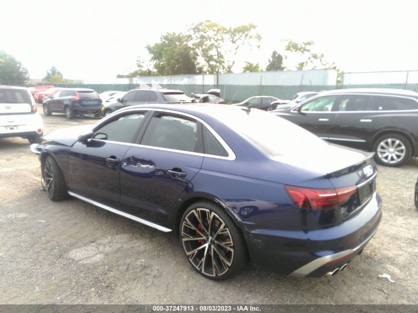 2021 AUDI S4 PREMIUM PLUS - WAUB4AF49MA024095