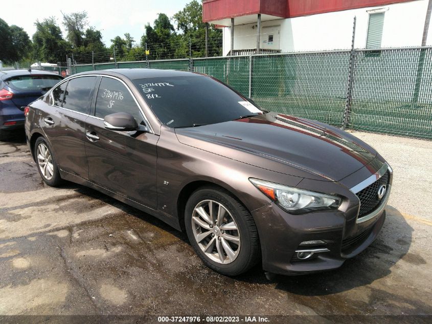 2014 INFINITI Q50 - JN1BV7AR4EM703426