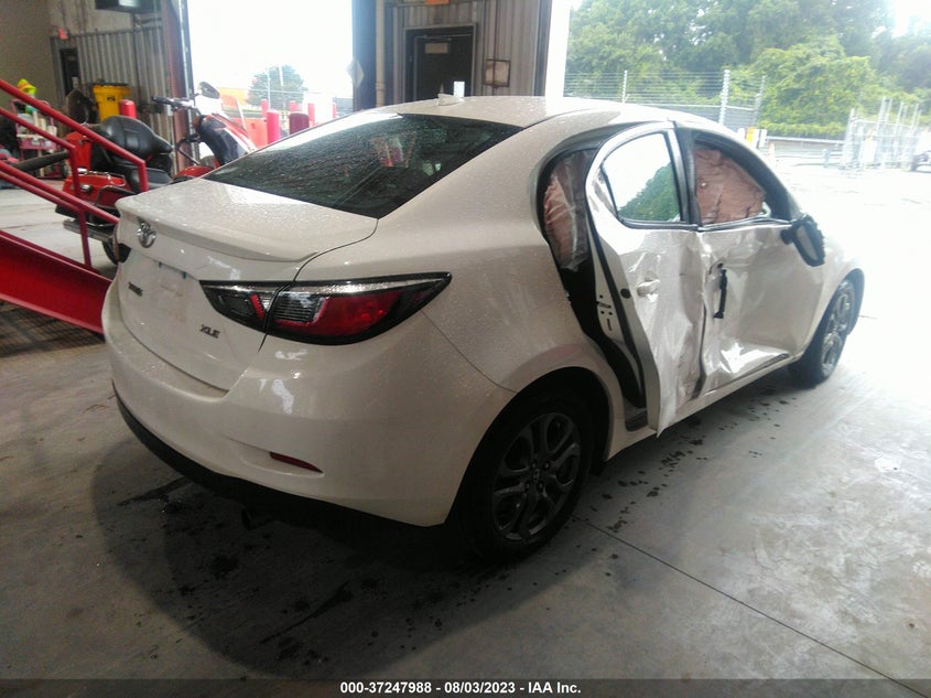 VIN 3MYDLBYV3KY506615 2019 TOYOTA YARIS SEDAN L/LE/XLE