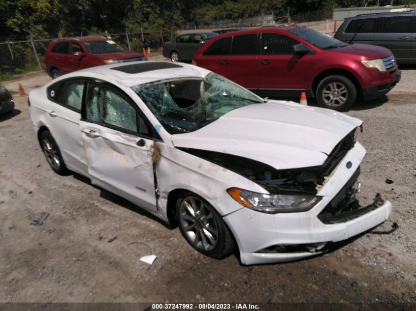 2017 FORD FUSION HYBRID SE - 3FA6P0LU2HR232492