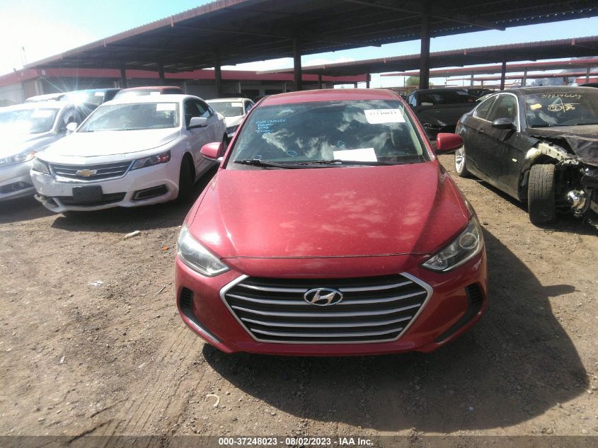 2017 HYUNDAI ELANTRA SE - KMHD84LF5HU425442