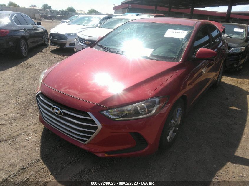 2017 HYUNDAI ELANTRA SE - KMHD84LF5HU425442