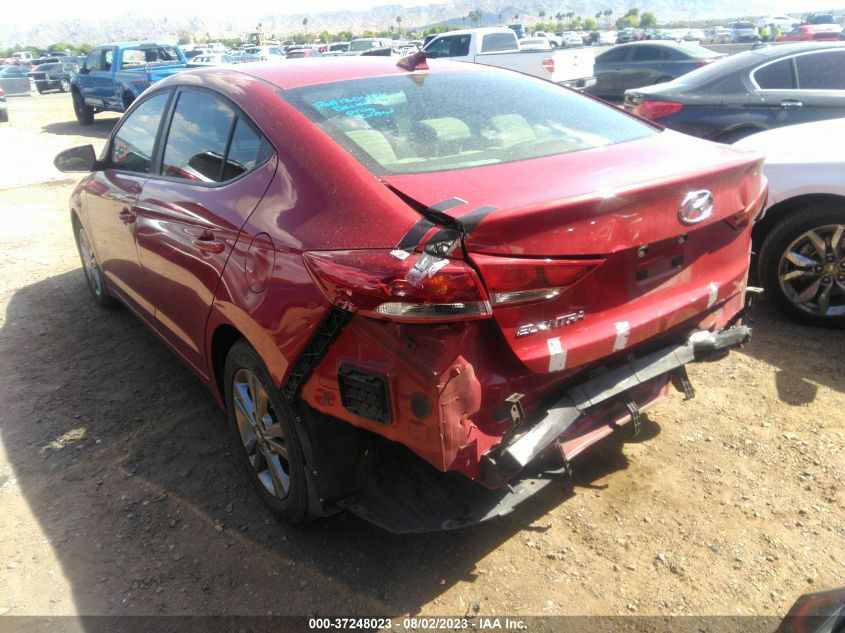 2017 HYUNDAI ELANTRA SE - KMHD84LF5HU425442
