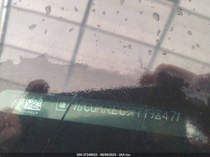 2015 CHEVROLET SILVERADO 1500 LT - 1GCUKREC5FF198471