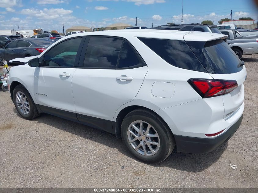 2022 CHEVROLET EQUINOX LS - 3GNAXHEV4NS236029