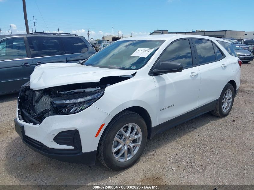 2022 CHEVROLET EQUINOX LS - 3GNAXHEV4NS236029