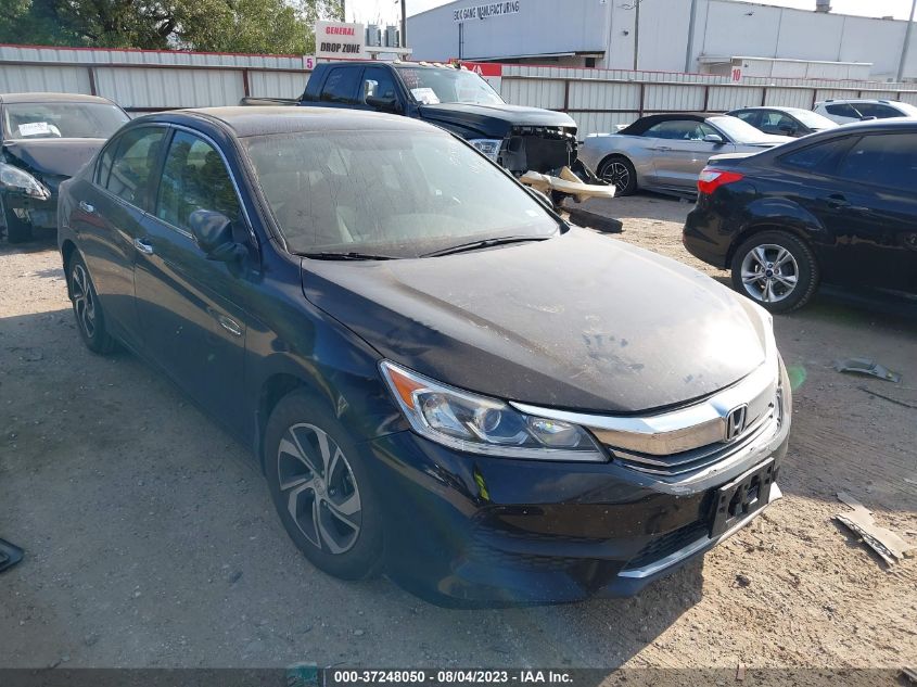 2016 HONDA ACCORD SEDAN LX - 1HGCR2F38GA045404