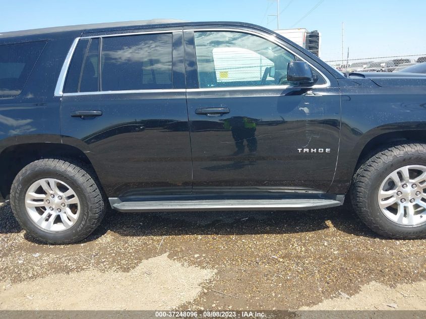 2017 CHEVROLET TAHOE LS - 1GNSCAKC7HR228363