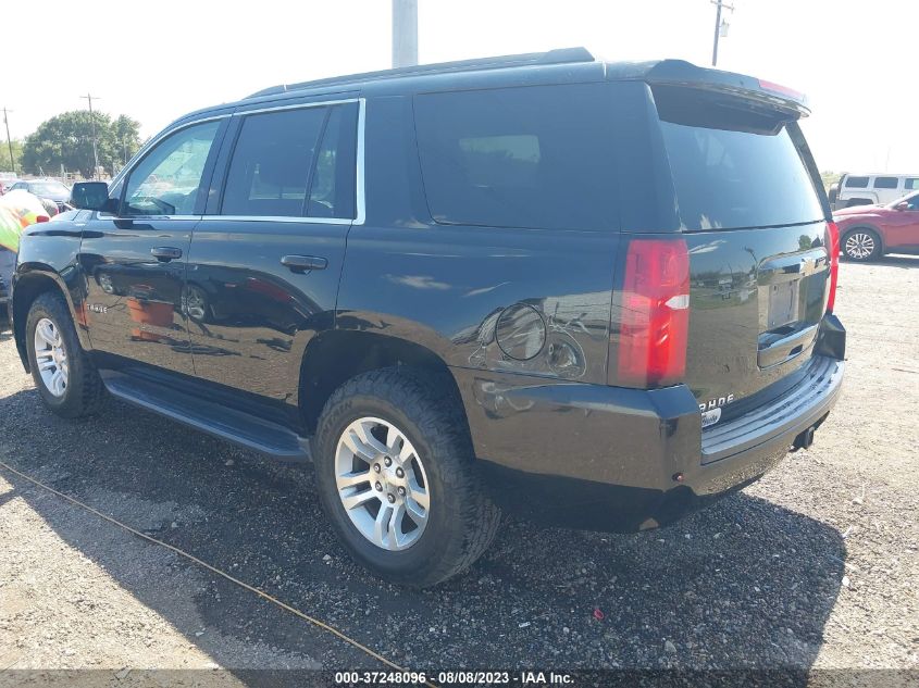 2017 CHEVROLET TAHOE LS - 1GNSCAKC7HR228363