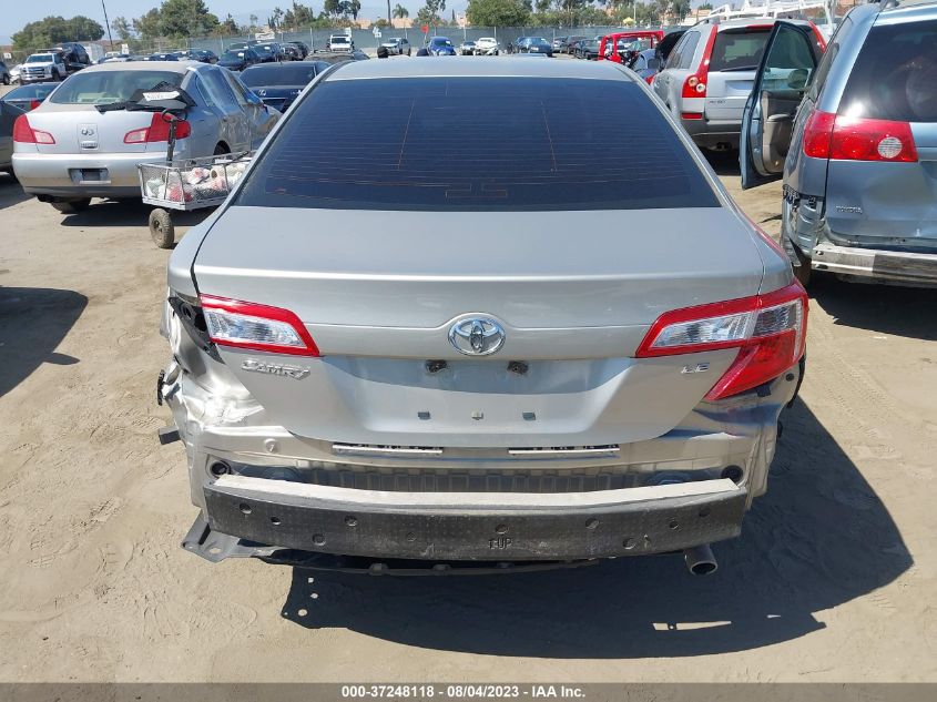 2013 TOYOTA CAMRY L/LE/SE/XLE - 4T1BF1FK0DU711732
