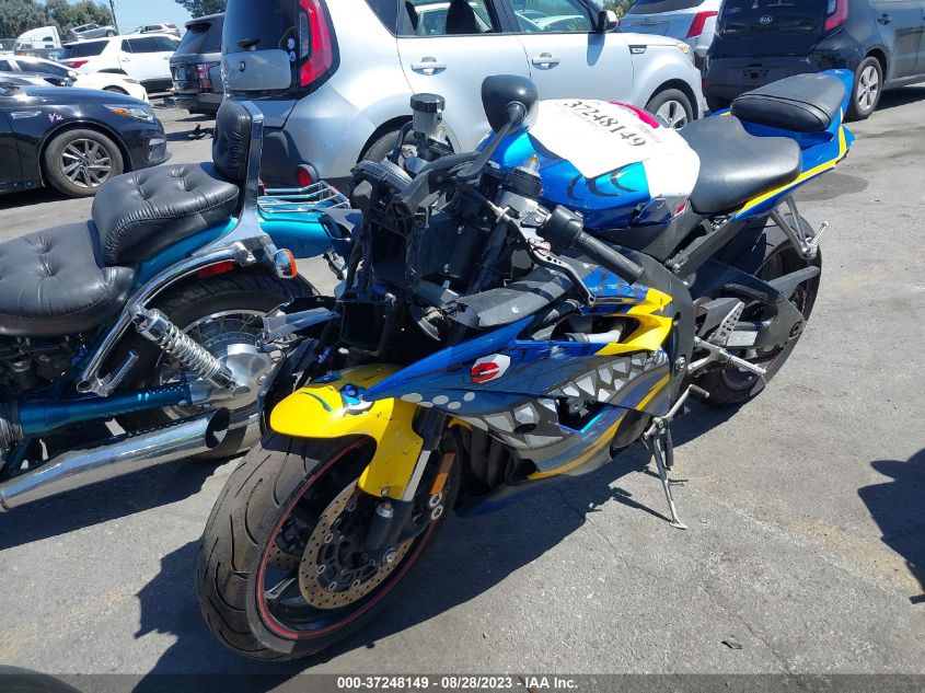 2008 YAMAHA YZFR6 JYARJ16E48A001876