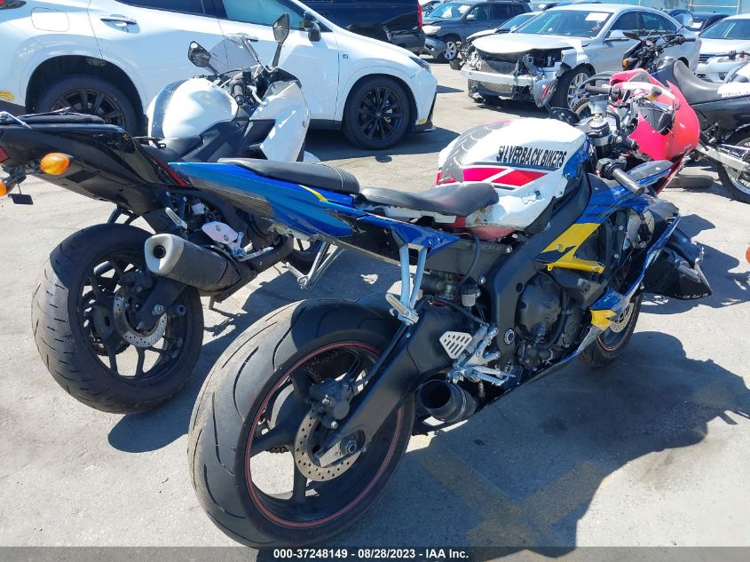 2008 YAMAHA YZFR6 JYARJ16E48A001876