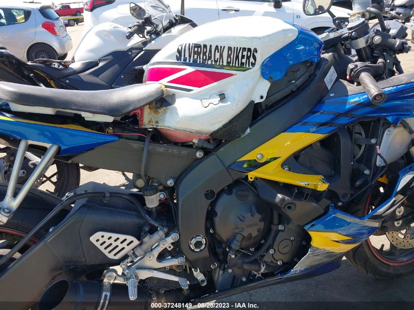 2008 YAMAHA YZFR6 JYARJ16E48A001876