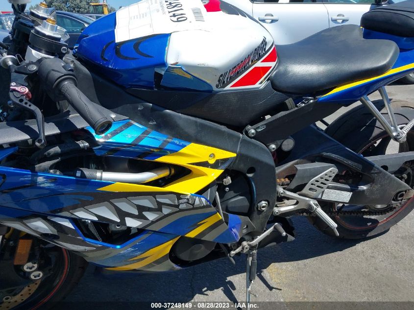2008 YAMAHA YZFR6 JYARJ16E48A001876