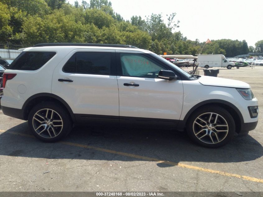 2016 FORD EXPLORER SPORT - 1FM5K8GT6GGA39333