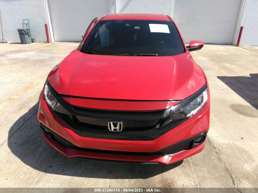 2020 HONDA CIVIC SEDAN SPORT - 2HGFC2F86LH526998