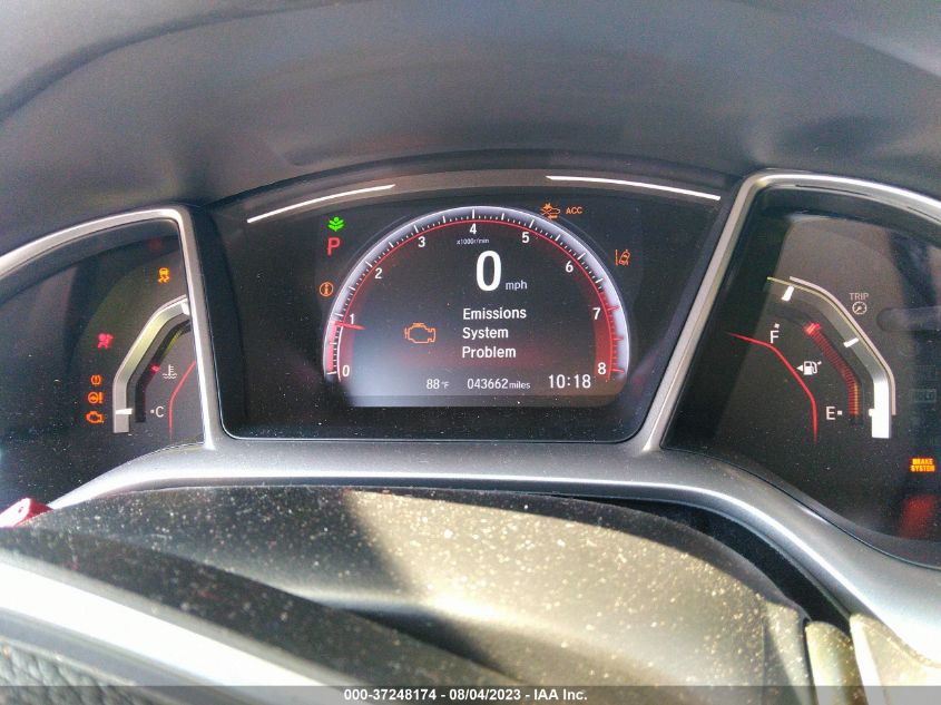 2020 HONDA CIVIC SEDAN SPORT - 2HGFC2F86LH526998
