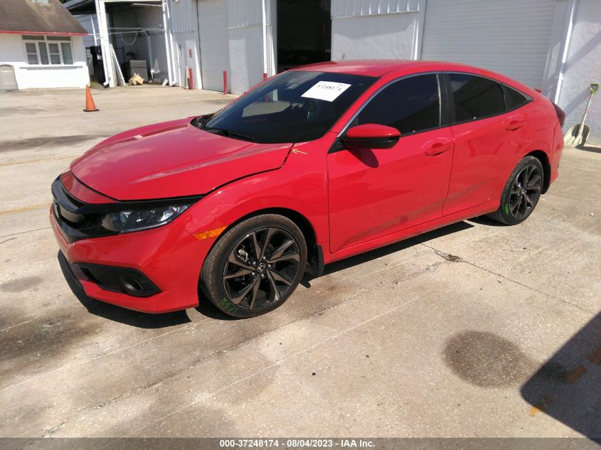 2020 HONDA CIVIC SEDAN SPORT - 2HGFC2F86LH526998