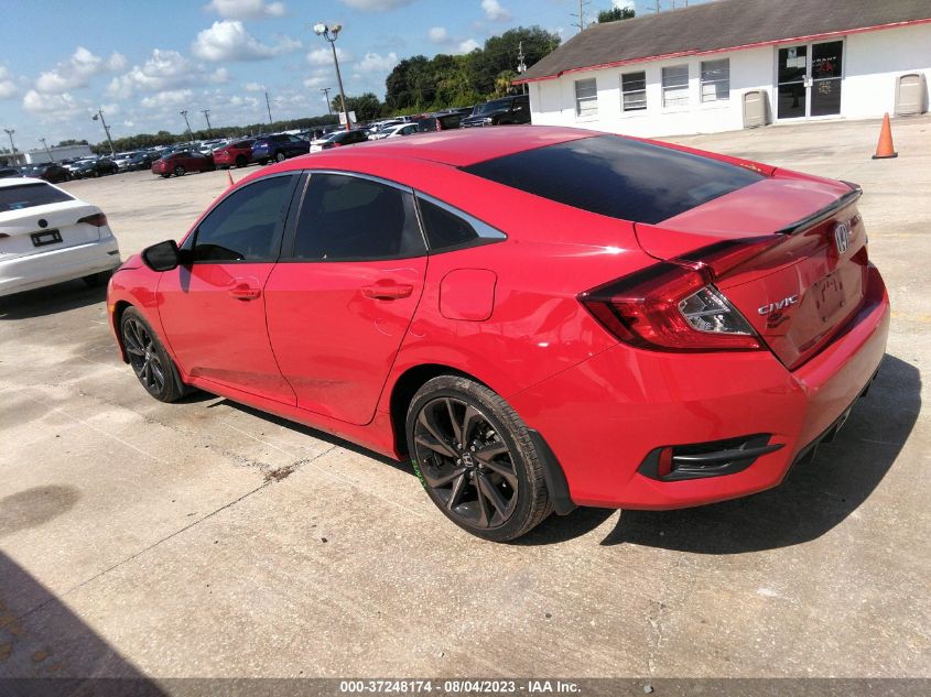 2020 HONDA CIVIC SEDAN SPORT - 2HGFC2F86LH526998