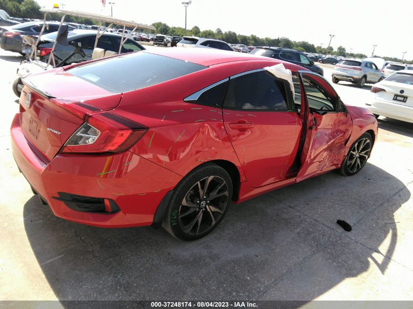 2020 HONDA CIVIC SEDAN SPORT - 2HGFC2F86LH526998