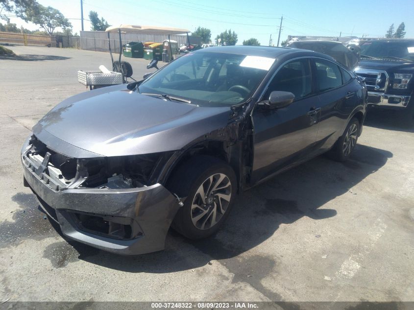 2018 HONDA CIVIC SEDAN EX - 2HGFC2F7XJH535210