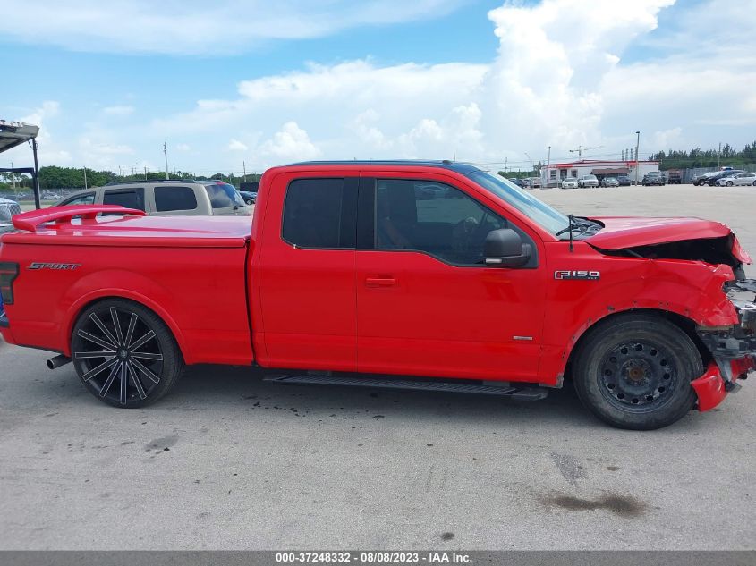 2015 FORD F150 SUPER CAB - 1FTEX1CPOFKE34979