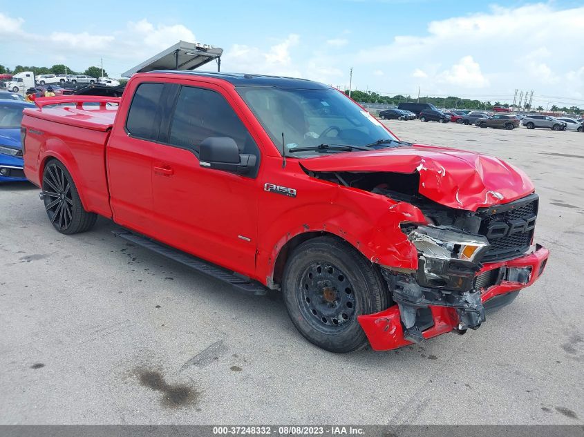 2015 FORD F150 SUPER CAB - 1FTEX1CPOFKE34979