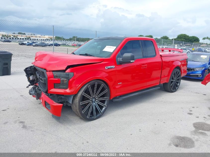 2015 FORD F150 SUPER CAB - 1FTEX1CPOFKE34979