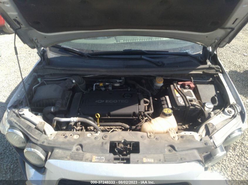 2014 CHEVROLET SONIC LT - 1G1JC6SG4E4215740
