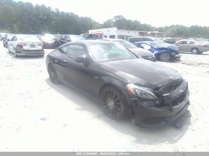VIN WDDWJ6EB8JF664510 2018 MERCEDES-BENZ C-CLASS AMG C 43