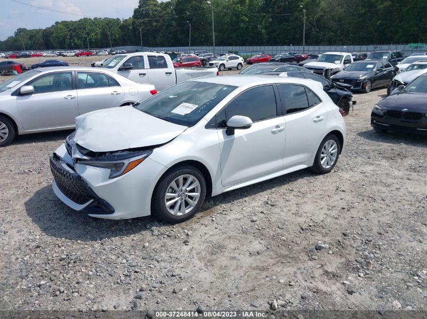 2023 TOYOTA COROLLA HATCHBACK SE JTND4MBEXP3199732