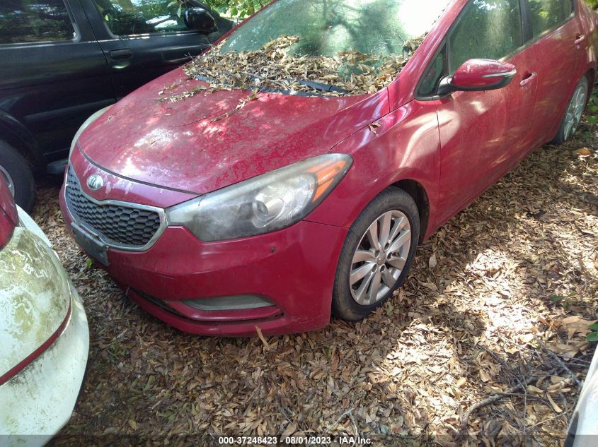 2015 KIA FORTE LX - KNAFX4A68F5255701