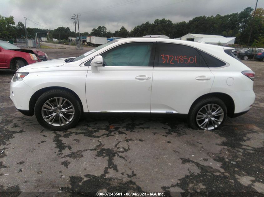 2013 LEXUS RX 450H - JTJZB1BA8D2009078