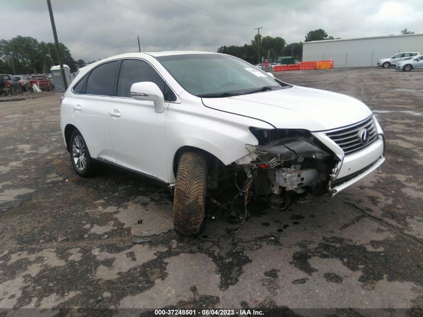 2013 LEXUS RX 450H - JTJZB1BA8D2009078