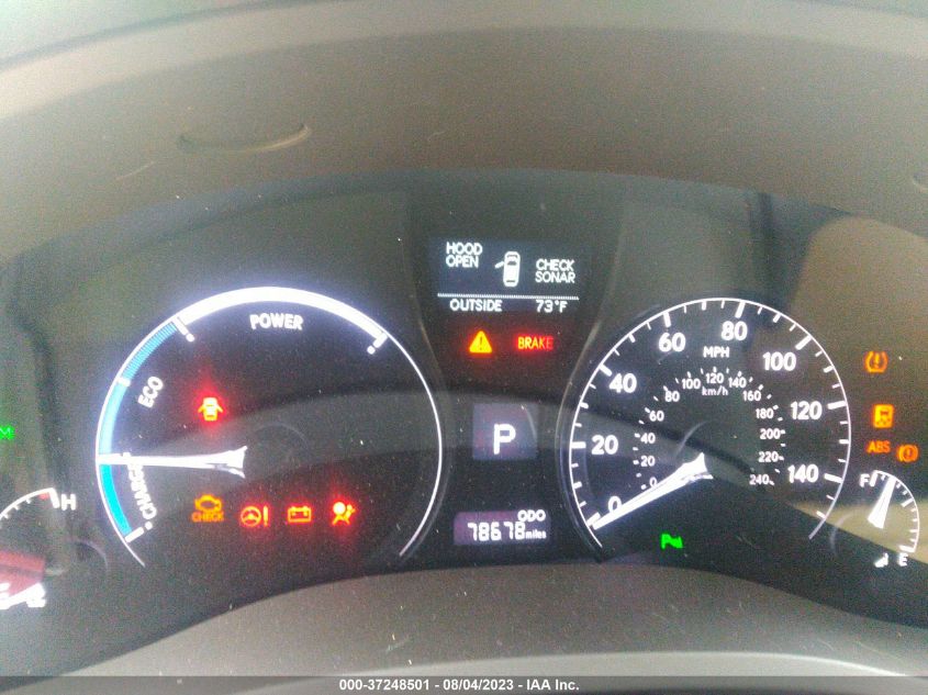 2013 LEXUS RX 450H - JTJZB1BA8D2009078