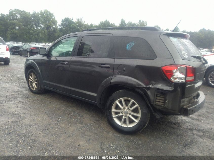 2016 DODGE JOURNEY SXT - 3C4PDCBB8GT156738