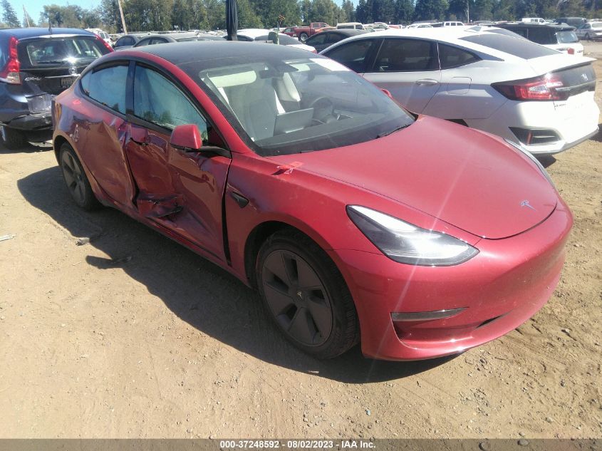 2022 TESLA MODEL 3 LONG RANGE - 5YJ3E1EB8NF251064