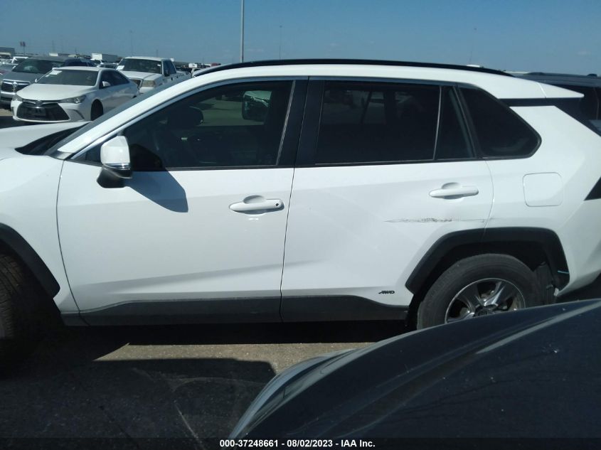2022 TOYOTA RAV4 HYBRID XLE - JTMRWRFV8ND137720