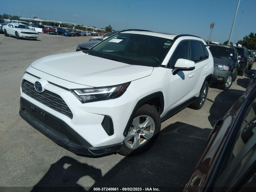2022 TOYOTA RAV4 HYBRID XLE - JTMRWRFV8ND137720