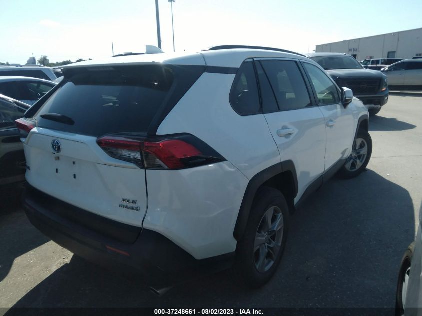 2022 TOYOTA RAV4 HYBRID XLE - JTMRWRFV8ND137720