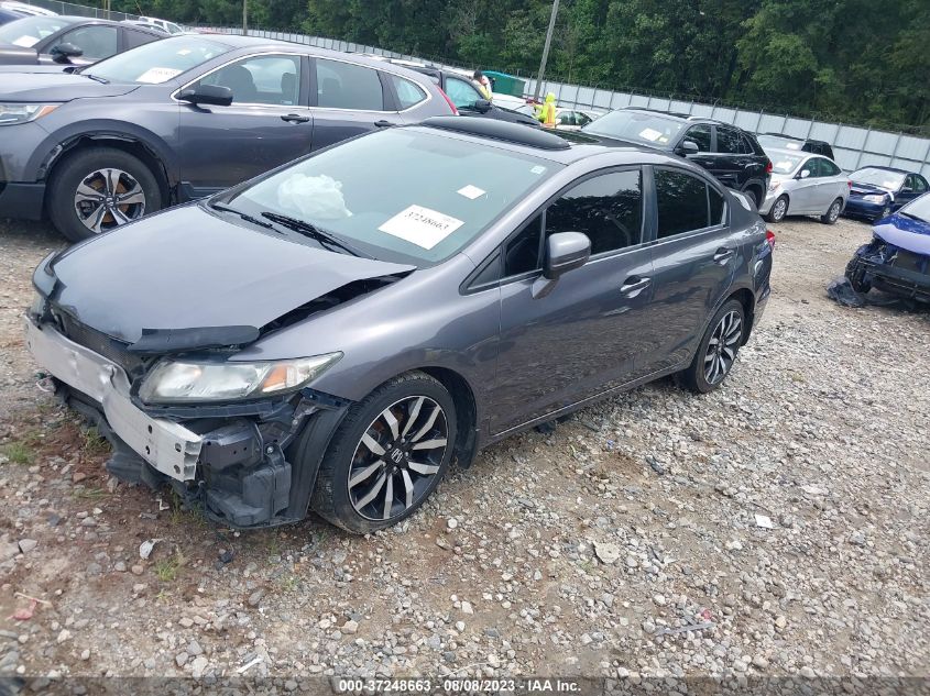 2015 HONDA CIVIC SEDAN EX-L - 2HGFB2F90FH515110