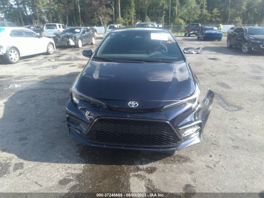 VIN 5YFS4MCE8PP154810 2023 TOYOTA COROLLA SE